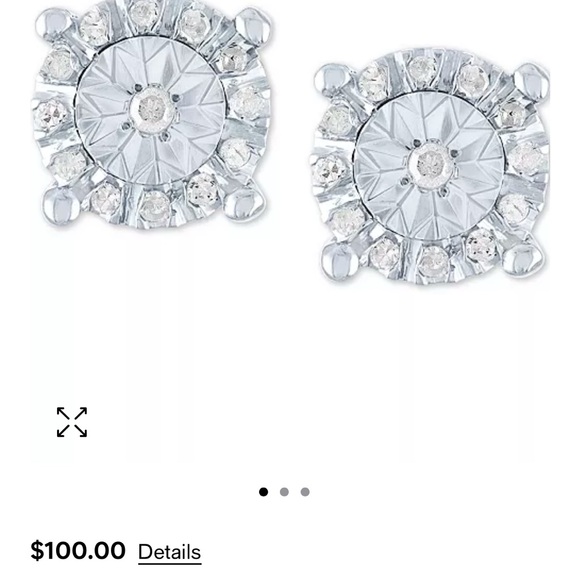 Brand new Diamond studs - Picture 5 of 5